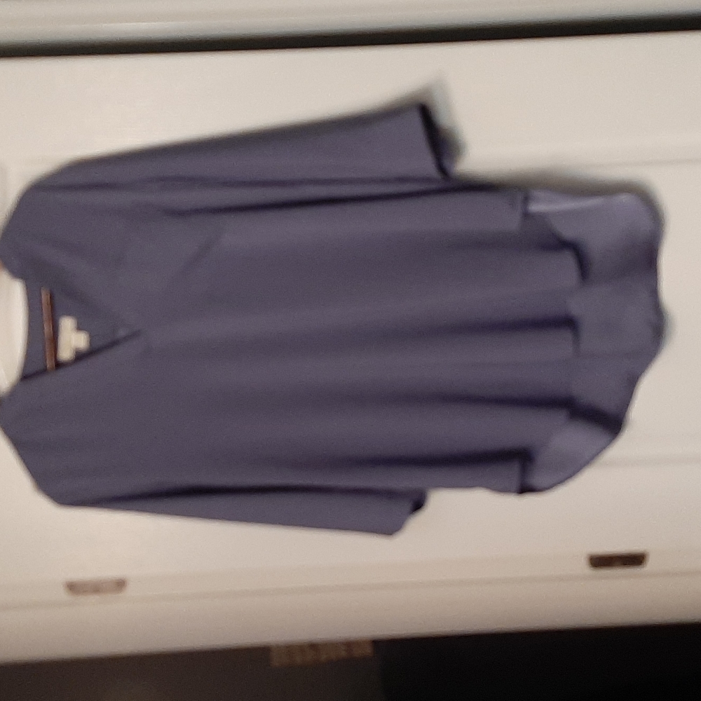Coldwater Creek Periwinkle Blue Tunic - EUC - Size Large